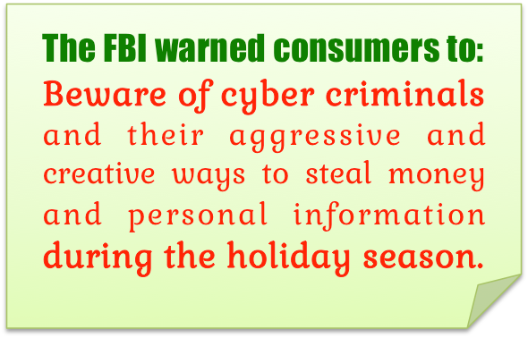 holiday cyber criminals